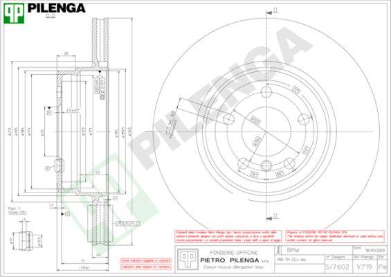 Pilenga V719 - Kočioni disk www.molydon.hr