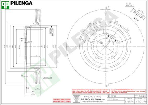 Pilenga V710 - Kočioni disk www.molydon.hr