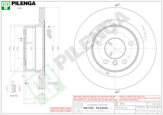 Pilenga V722 - Kočioni disk www.molydon.hr