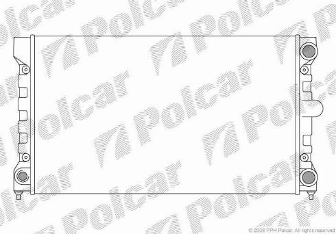 Polcar 954608-4 - Hladnjak, hladjenje motora www.molydon.hr