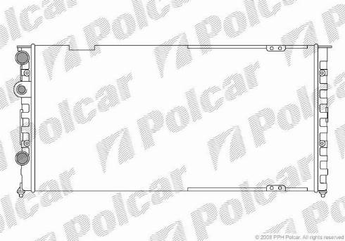 Polcar 954608-5 - Hladnjak, hladjenje motora www.molydon.hr