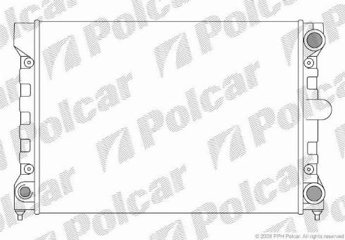 Polcar 954608-1 - Hladnjak, hladjenje motora www.molydon.hr