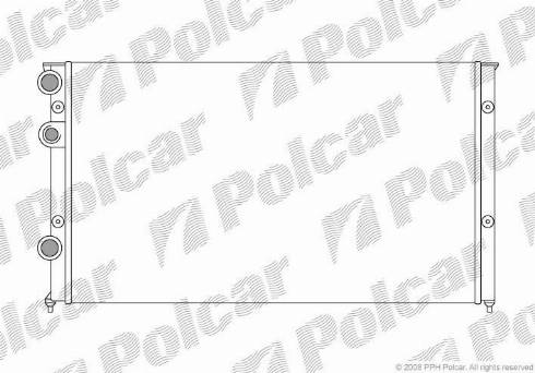 Polcar 9546088X - Hladnjak, hladjenje motora www.molydon.hr
