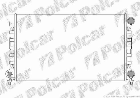 Polcar 954608A4 - Hladnjak, hladjenje motora www.molydon.hr