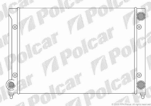 Polcar 954608A1 - Hladnjak, hladjenje motora www.molydon.hr