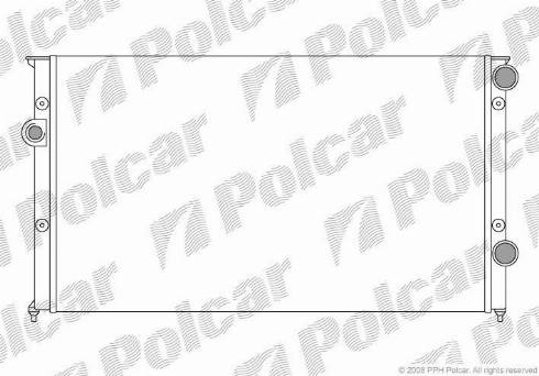 Polcar 954608A7 - Hladnjak, hladjenje motora www.molydon.hr