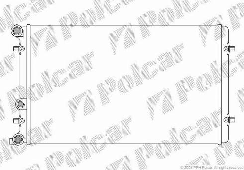 Polcar 9541085X - Hladnjak, hladjenje motora www.molydon.hr