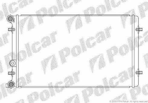 Polcar 954108-5 - Hladnjak, hladjenje motora www.molydon.hr