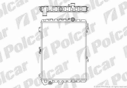 Polcar 9543083X - Hladnjak, hladjenje motora www.molydon.hr