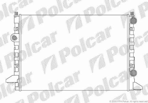 Polcar 954708-4 - Hladnjak, hladjenje motora www.molydon.hr