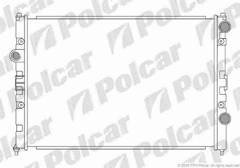 Polcar 954708-1 - Hladnjak, hladjenje motora www.molydon.hr