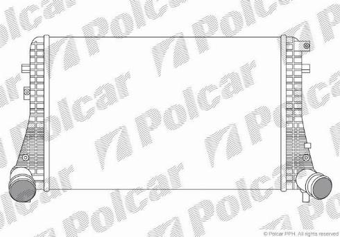 Polcar 9555J8-1 - Intercooler, hladnjak www.molydon.hr