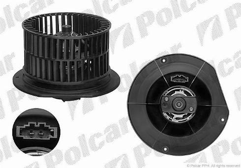 Polcar 9550NU2X - Ventilator kabine/unutrasnjeg prostora www.molydon.hr