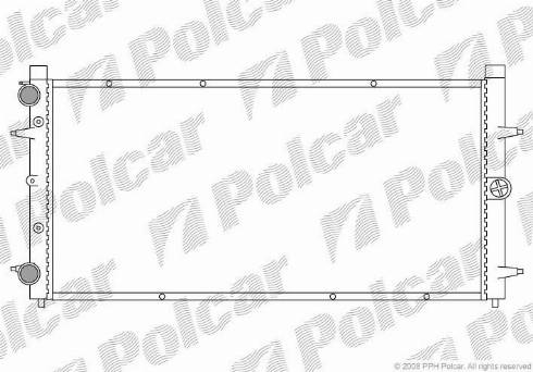 Polcar 956608-2 - Hladnjak, hladjenje motora www.molydon.hr