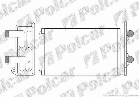 Polcar 9566N81X - Izmjenjivač topline, grijanje unutrasnjeg prostora www.molydon.hr