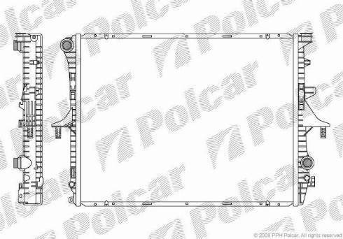 Polcar 9580081X - Hladnjak, hladjenje motora www.molydon.hr