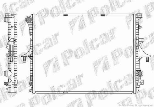 Polcar 958008-3 - Hladnjak, hladjenje motora www.molydon.hr