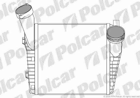 Polcar 9580J81X - Intercooler, hladnjak www.molydon.hr