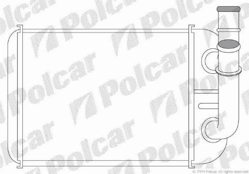 Polcar 9580N81X - Izmjenjivač topline, grijanje unutrasnjeg prostora www.molydon.hr