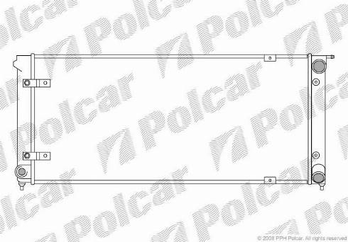 Polcar 953408-5 - Hladnjak, hladjenje motora www.molydon.hr