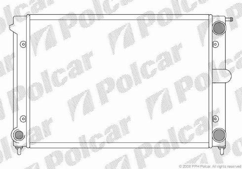 Polcar 953408-0 - Hladnjak, hladjenje motora www.molydon.hr