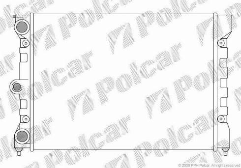 Polcar 953408-1 - Hladnjak, hladjenje motora www.molydon.hr