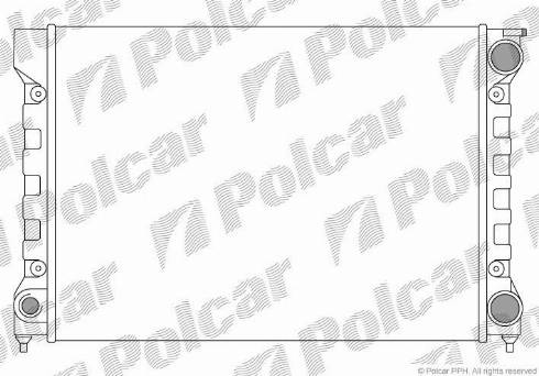 Polcar 953408A2 - Hladnjak, hladjenje motora www.molydon.hr