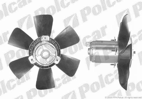 Polcar 953423U2 - Ventilator, hladjenje motora www.molydon.hr