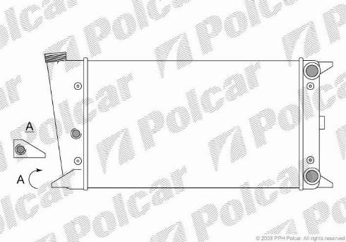 Polcar 953108-6 - Hladnjak, hladjenje motora www.molydon.hr