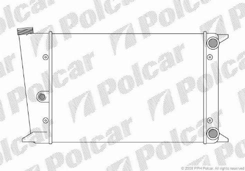 Polcar 953108-2 - Hladnjak, hladjenje motora www.molydon.hr