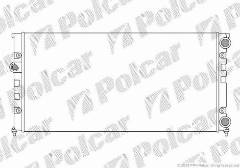 Polcar 953808-4 - Hladnjak, hladjenje motora www.molydon.hr