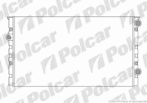 Polcar 953808-5 - Hladnjak, hladjenje motora www.molydon.hr