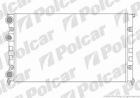 Polcar 953808-7 - Hladnjak, hladjenje motora www.molydon.hr