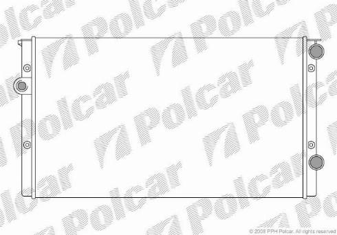 Polcar 953808A5 - Hladnjak, hladjenje motora www.molydon.hr