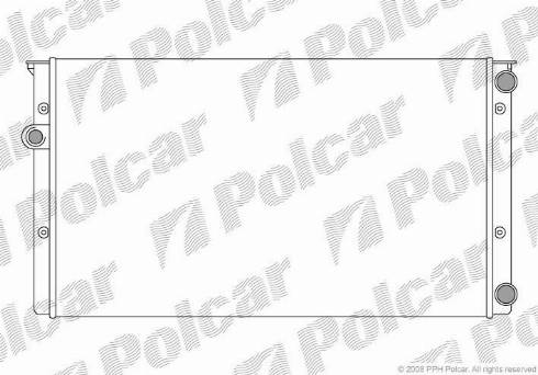 Polcar 953808A8 - Hladnjak, hladjenje motora www.molydon.hr