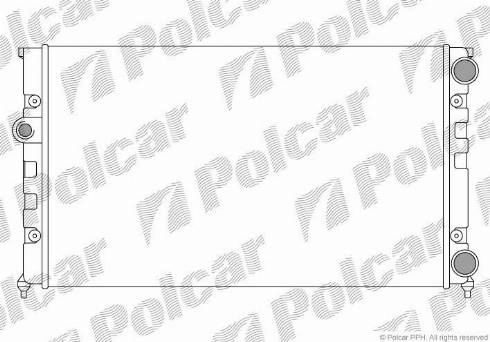 Polcar 953808A2 - Hladnjak, hladjenje motora www.molydon.hr