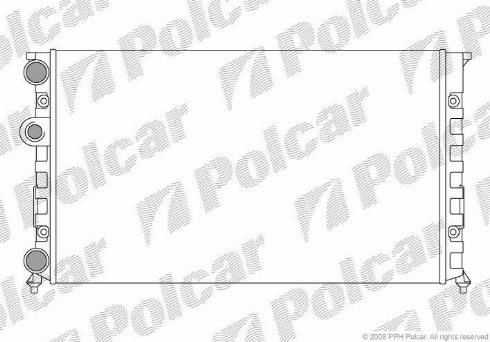 Polcar 953808A7 - Hladnjak, hladjenje motora www.molydon.hr