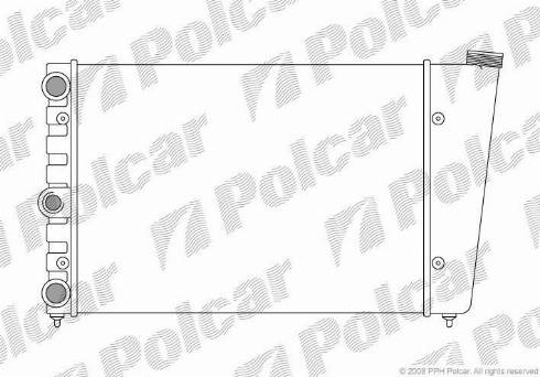 Polcar 953208-1 - Hladnjak, hladjenje motora www.molydon.hr
