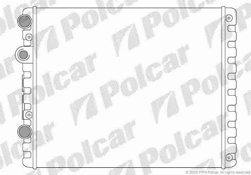 Polcar 9524081X - Hladnjak, hladjenje motora www.molydon.hr