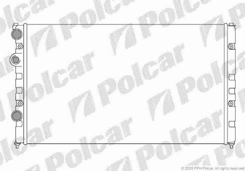 Polcar 952408-8 - Hladnjak, hladjenje motora www.molydon.hr