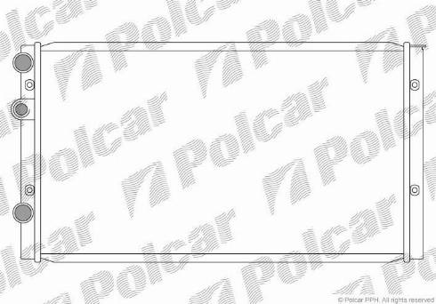 Polcar 9524083X - Hladnjak, hladjenje motora www.molydon.hr