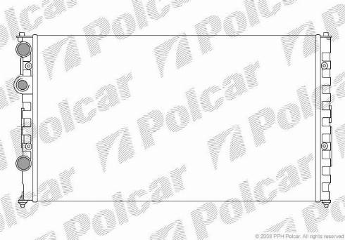 Polcar 952408A4 - Hladnjak, hladjenje motora www.molydon.hr