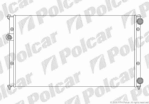 Polcar 952408A5 - Hladnjak, hladjenje motora www.molydon.hr