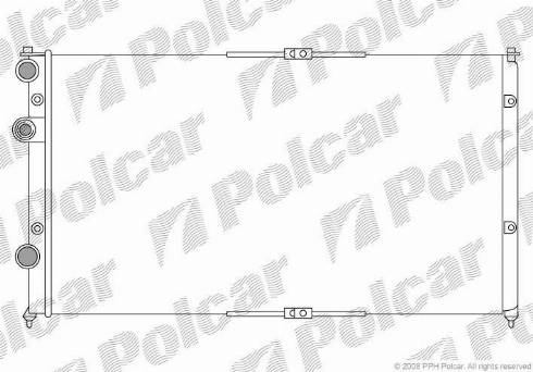 Polcar 952508-1 - Hladnjak, hladjenje motora www.molydon.hr