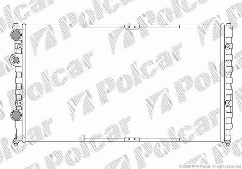 Polcar 952508A1 - Hladnjak, hladjenje motora www.molydon.hr