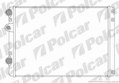 Polcar 9528081X - Hladnjak, hladjenje motora www.molydon.hr