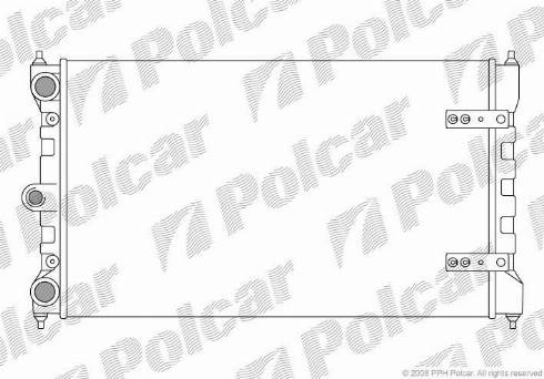 Polcar 952308-3 - Hladnjak, hladjenje motora www.molydon.hr