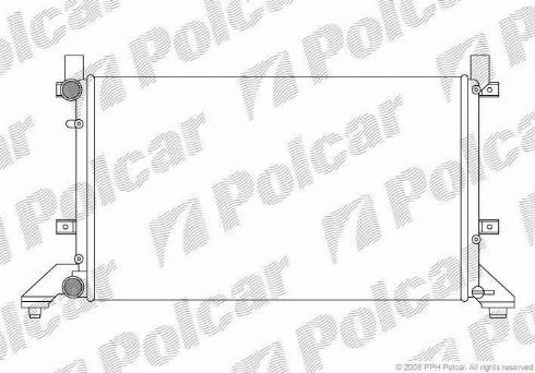 Polcar 957108A1 - Hladnjak, hladjenje motora www.molydon.hr