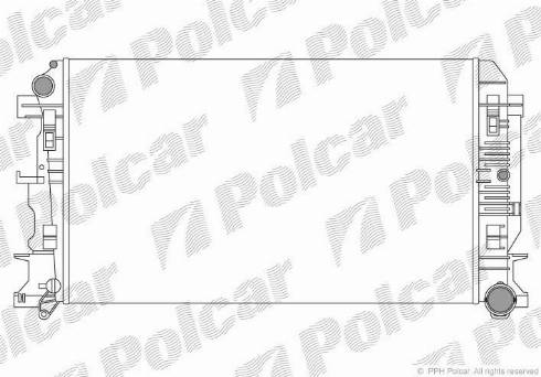 Polcar 9572081X - Hladnjak, hladjenje motora www.molydon.hr