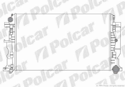 Polcar 9572083X - Hladnjak, hladjenje motora www.molydon.hr